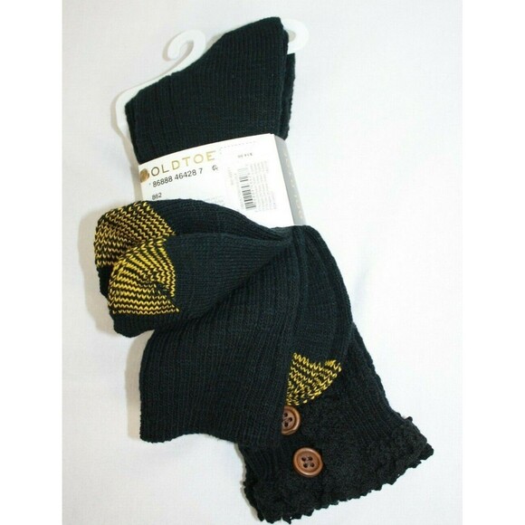 GOLD TOE Women's Boot Socks With Odor Control Shoe Size 6-9 Color Black - Picture 4 of 4